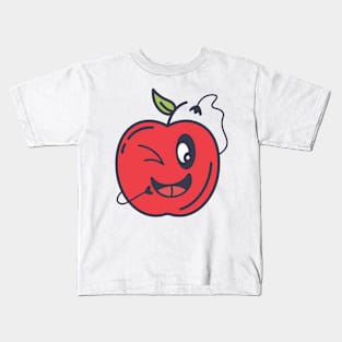 Kawaii Apple Kids T-Shirt